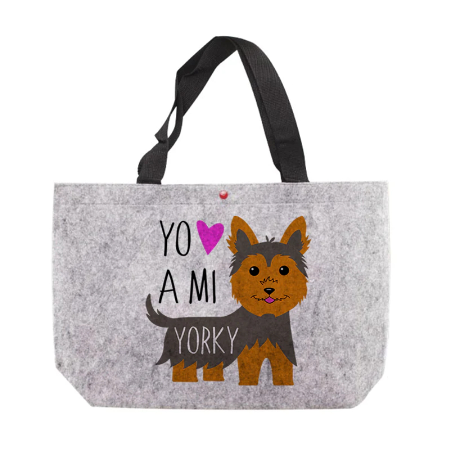 Bolso de fieltro yorky, , large image number null